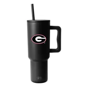 Ncaa 191719298830 Georgia Bulldogs Simple Modern Trek Tumbler - 40oz