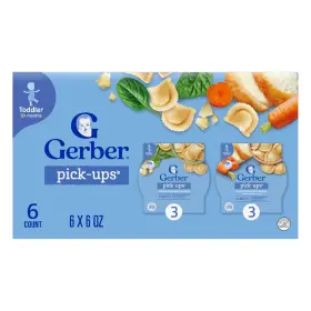 Nestle Usa 1500019189 Gerber Toddler Food Ravioli Multipack Pick-ups Baby Led Feeding Varie