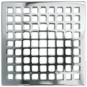 233-401 Newport Brass 091388058158 Decorative Drains 4 Inch Square Shower Drain Grid Polished Ni