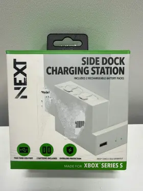 Next 853750008914 Side Dock Charging Station Xbox Series S White