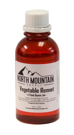 North Mountain Supply 313040314366 Premium Professional Quality Liquid Vegetable Rennet - 100