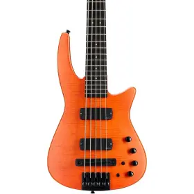 Cr5-bg-ams Ns Design Cr5 Radius Bass Guitar Satin Amber