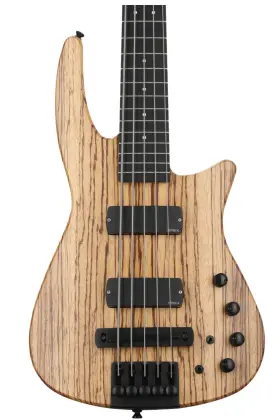 Cr5-bg-zf Ns Design Cr5 Radius Bass Guitar - Zebrawood Sweetwater Exclusive In The Usa