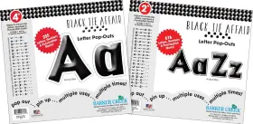 3504 - Office Products Letter Pop-out Set 2 Inch And 4 Black Tie Affair Includes 255 676 Let