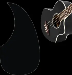 D7ce-sbk-4 Ortega Guitars Deep Series Medium Scale Solid Top Acoustic-electric Bass