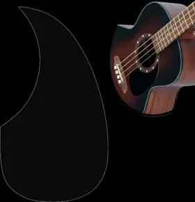 D7e-bft-4 Ortega Guitars Deep Series Medium Scale Solid Top Acoustic-electric Bass