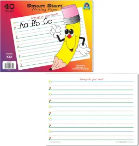 Tcr76500 Os Smart Start K-1 Writing Paper 40 Sheet Tablet