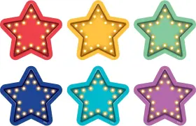 Tcr77378 Os Marquee Stars Spot On Vinyl Floor Markers