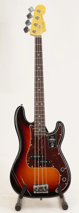 Fen0193930700 Other Fender American Professional Ii Precision Bass Rosewood Fb 3-color Sunburst