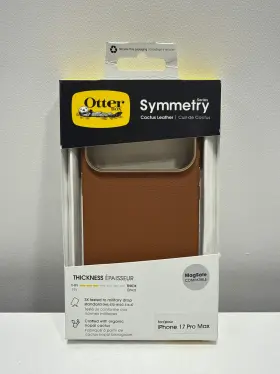 Otterbox 840434724925 Symmetry Cactus Leather Magsafe Case Iphone 17 Pro Desert Saddle