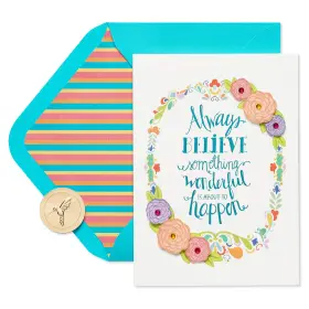 6526322 Papyrus Blank Friendship Card Always Believe