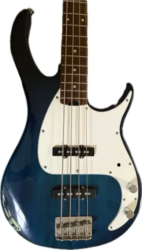 G02090421 Peavey Milestone Ii 4-string Solid Body Right-handed Bass Guitar Blue