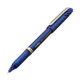 Bln23-c Pentel Energel Euro Ballpoint Pen 0.35mm Needle Tip Blue Ink