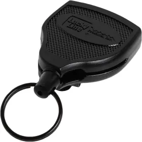 43651 Products Super 48 Key-bak Retractable Key Reel 1 Per Card Black