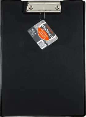 30601 Products Inc. Clipboard Folder Letter Size Holds Up To 75 Sheets 1 Black