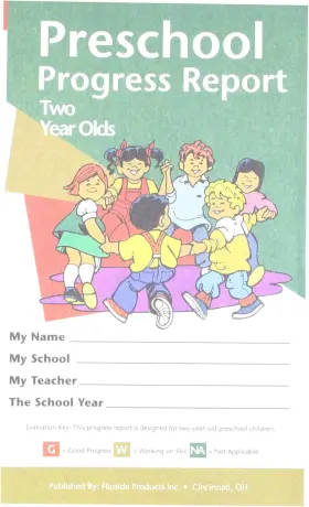 Prc0 Products Inc. Hayes Age 2 Progress Reports Set Of 10 Multicolor