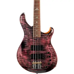 101564 Prs Pq N Grainger 4 String 10 Top Electric Guitar Purple Iris
