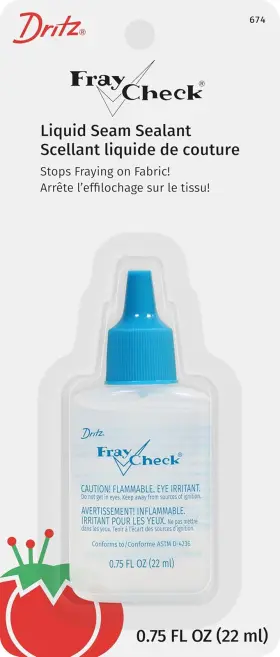 Prym Consumer Usa 744759223487 Dritz Fray Check Liquid 3/4 Fluid-ounce 1 Count Clear Seam Sealant 0.75 Fl O