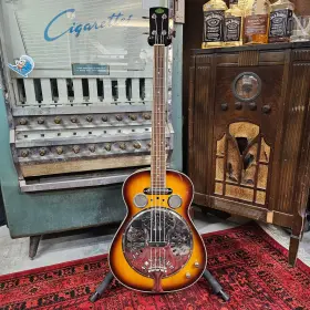 Regal Rd-05e Resonator Bass 2010s - Sunburst
