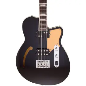 Reverend 197881356279 Dub King Electric Bass Guitar Midnight Black Rf