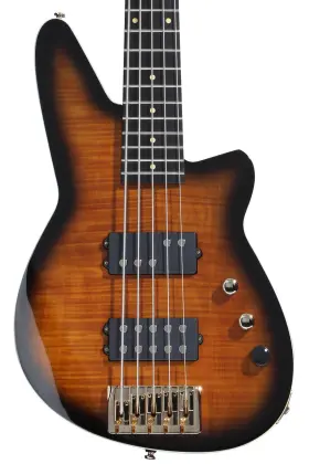 Reverend 810149560859 Mercalli 5 Fm 5-string Bass Guitar - Coffee Burst
