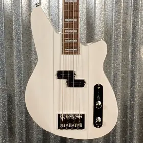 68322 Reverend 810149561665 Sentinel Trans White Short Scale 4 String Bass #68322