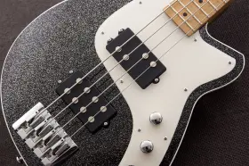 Reverend Guitars 810149563102 Mercalli 4 Bass Guitar Black Sparkle Free Shipping In The Usa