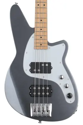 Mrc4-g-gmtl-rm-tbsb-sv-ht Reverend Mercalli 4 Bass Guitar - Gunmetal
