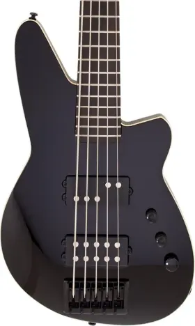 Mrc5-g-mdbk-re-tb5sb5-x-bht Reverend Mercalli 5 Blackout 5-string Electric Bass Guitar - Midnight Black