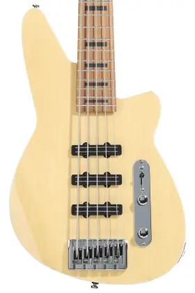 Tri5-g-natl-rm-jrjrjr-x-ht Reverend Triad 5-string Bass Guitar - Natural