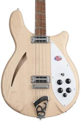 40502 Rickenbacker 4005v Bass Guitar - Mapleglo