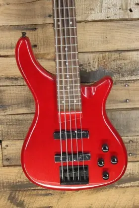 Lx205bcar Rogue Series Iii Lx205b 5-string Electric Bass Guitar - Candy Apple Red