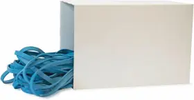 7818 Rubber Co Supersize Band 17 X 1/4 In 45-55 Gal Drum Capacity Blue Pack Of 50