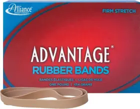 Rubber Company 445018511576 Advantage Bands Size 107 7 Inch X 5/8 1 Lb. Box Of 50 By
