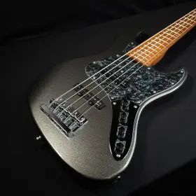 Sadowsky 033685299106 Metroexpress 5 String Bass Jj Silver Metallic With Bag