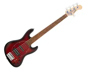 Sadowsky 061688054446 Metroline Vintage Mj Bass 5-string - Burgundy Burst Used