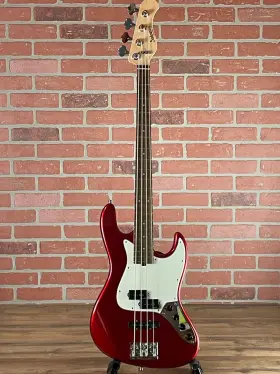 49729294 Sadowsky Metroline 21 Fret Hybrid P/j 4-string Bass Guitar - American Red Used