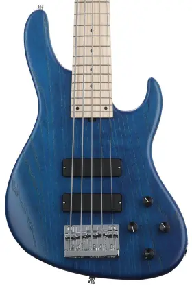 Sml24ms5 Sadowsky Metroline 24-fret Modern Bass Swamp Ash Body 5-string - Ocean Blue