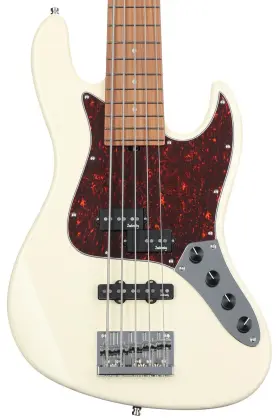 Smx21hp5 Sadowsky Metroexpress 21-fret Hybrid Pj 5-string Bass - Olympic White