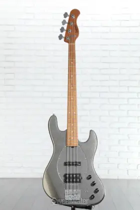 Smx21mj4 Sadowsky Metroexpress Vintage M/j Bass Guitar - Solid Silver Metallic Roasted