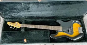 Lb-11 Samick Lb-11/sb Model Sunburst 4-string Electric Bass Guitar With Hardshell Case