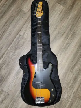 Lb-11 Samick Lb11 Sunburst Bass Electric Guitar Lb-11/3 Sb