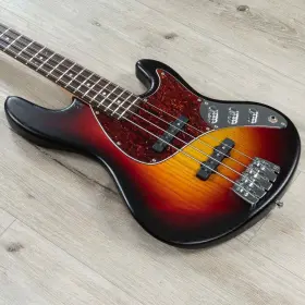Cant2-001789 Sandberg Guitars California Tt-4 Bass Rosewood Fb Matching Headstock 3-tone Sunburst