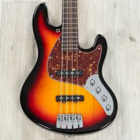 Elnb5-000019 Sandberg Guitars Electra Tt 4 Bass Rosewood Fretboard High-gloss 3-tone Sunburst