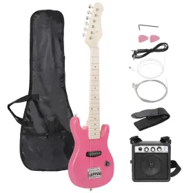 Saturnpower 644824273884 30 Beginner Electric Guitar 5w Amp Accessories Pack Bag Kids/girls/boys/b