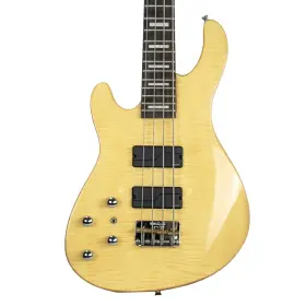 Mod24 Sawtooth 850050047841 4-string Series Left Handed Flame Fret Electric Bass Guitar