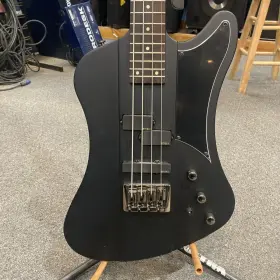 Schecter 081544705842 Nikki Sixx Signature Bass Guitar - Satin Black