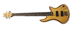 Schecter 139392486540 Stiletto Custom 4 String Electric Bass Guitar With Dunlop Straplok
