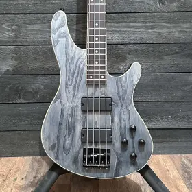 2503269017 Schecter C-4 Standard 4 String Electric Bass Guitar - Charcoal