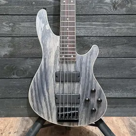 2503269022 Schecter C-5 Standard 5 String Electric Bass Guitar - Charcoal Satin